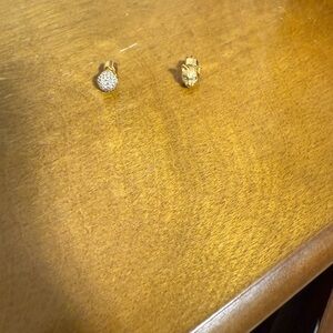 Kate spade cat and ball earrings
